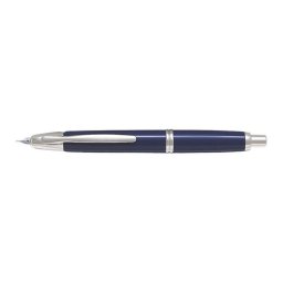 Stilouri Stilou Capless Rhodium Pilot varf mediu corp albastru Stilou Pilot Capless Rhodium varf mediu albastru
