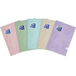 Caiet A5 96 file matematica Pastel touch Oxford diverse culori