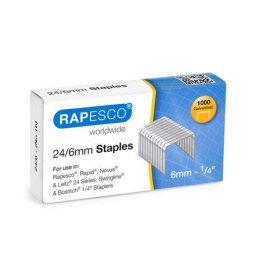 Accesorii birotica Capse 24/6 Rapesco 1000 bucati/cutie