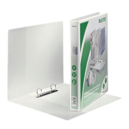 Caiet mecanic Leitz Panorama Maxi A4 mecanism 2DR inel 20 mm alb