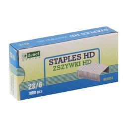 Accesorii birotica Capse 23/6 1000 buc/cut D.Rect
