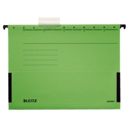Dosar suspendabil Leitz Alpha cu burduf verde