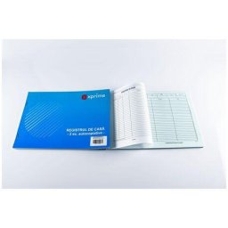 Accesorii birotica Registru casa A4 2 exemplare hartie autocopiativa 50 seturi/carnet coperta carton 300g/mp