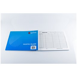 Accesorii birotica Registru casa A4 hartie offset 100 file/carnet coperta carton 300g/mp