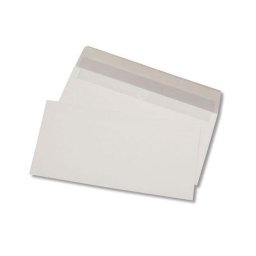 Set 25 plicuri pentru corespondenta DL siliconic alb 110 x 220 mm Set 25 plicuri corespondenta DL siliconic alb 110 x 220 mm