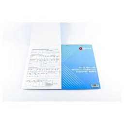 Accesorii birotica Foi parcurs marfa A5 100 file/carnet coperta carton 300 g/mp