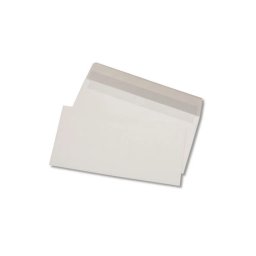 Set 1000 plicuri fara fereastra DL siliconic alb 110 x 220 mm