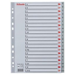 Accesorii birotica Index plastic Esselte A4 index A-Z
