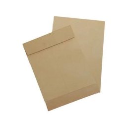 Set 100 plicuri cu burduf TB/4 siliconic kraft 250 x 353 x 150 mm