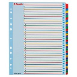 Accesorii birotica Index Esselte A4 Maxi 1-31 reinscriptibil
