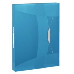Mapa plastic Esselte Vivida Jumbo albastru
