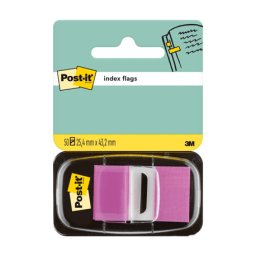 Accesorii birotica Index Clasic Post-it ® 25.4 mm x 43.2 mm 50 file in dispenser Index Post-It 3M plastic violet