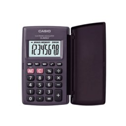 Calculator de birou Calculator de buzunar 8 digits Casio HL-820LV cu etui negru