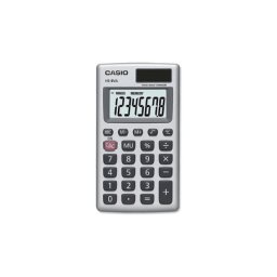 Calculator de birou Calculator de buzunar Casio HS-8VA 8 digits argintiu
