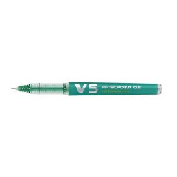 Roller reîncărcabil Pilot V5 Hi-Tecpoint 0.5 mm verde