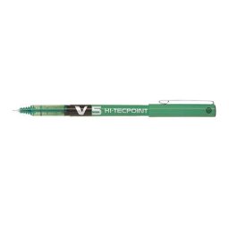 Roller cu cerneala Pilot V5 Hi-Tecpoint diverse culori 0.5 mm cu capac verde