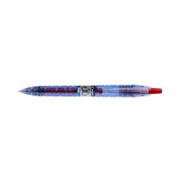 Roller cu gel Pilot B2P Begreen diverse culori 0.5 mm cu click rosu
