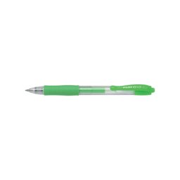 Roller cu gel Pilot G-2 Neon diverse culori 0.7 mm cu click verde neon