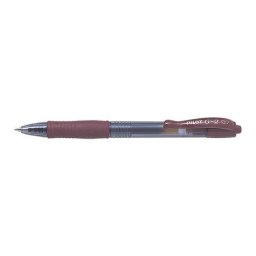Roller cu gel Pilot G-2 diverse culori 0.7 mm cu click caramel