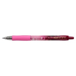 Roller cu gel Pilot G2 Bubble diverse culori 0.7 mm cu click roz