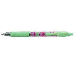 Roller cu gel Pilot G2 Flow diverse culori 0.7 mm cu click verde