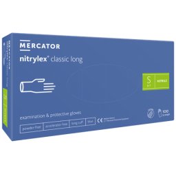 Manusi unica folosinta nitril 100/buc Mercador Medical Marime XL
