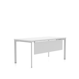 Birou operational Flat PAL diverse culori 140 x 80 x 75 cm alb