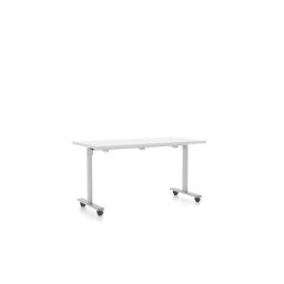 Birou cu blat pliabil Fold PAL diverse culori 140x70x75 cm alb