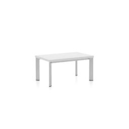 Masuta cafea alb 50x50x42 Flat Masuta cafea alb 50x50x42 Dacris Flat