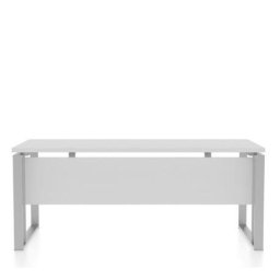Birou operational Solid PAL diverse culori 140x80x75 cm alb
