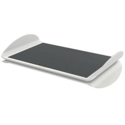 Accesorii birotica Suport Ergonomic pentru Picioare, Ajustabil, Alb-Gri, Leitz