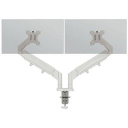 Accesorii birotica Suport pentru monitor Leitz 2 brate ajustabile gri deschis