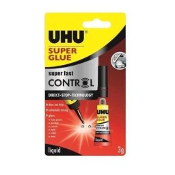 Accesorii birotica Super Glue Control adeziv instant universal Uhu