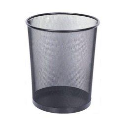 Accesorii birotica Cos birou plasa metalica negru 18 L