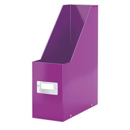 Accesorii birotica Suport documente vertical carton laminat Leitz diverse culori mov