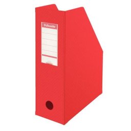 Accesorii birotica Suport documente vertical rosu PVC Esselte
