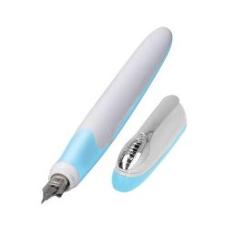 Stilou Online Air albastru/gri penita din iridiu M cu capac