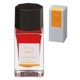 Cerneala stilou Pilot Iroshizuku "To-ro" 15 ml portocaliu