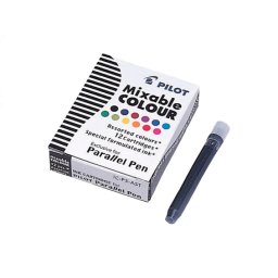 Set 12 rezerve stilou Pilot Parallel Pen diverse culori