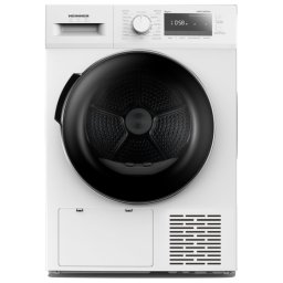 Uscator de rufe cu pompa de caldura HEINNER HHPD-M8G3A++, 8 kg, 14 programe, Clasa E, Alb