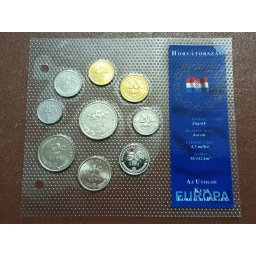 Croatia 1999-2005 - set monede necirculate