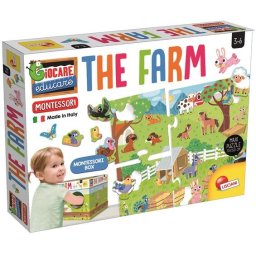 Joc tactil Montessori - Ferma