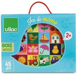 Vilac Joc de memorie Melusine - Joc Educativ si interactiv pentru copii