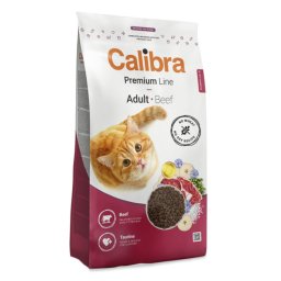 Hrana uscata pisici, Calibra Cat Premium Line Adult Beef 10 kg
