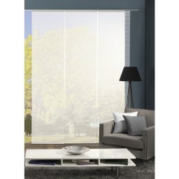 Rom Vision set 3 perdele semitransparente 60x245 cm, 100% poliester, albe - Verificat A · Re-Bloom