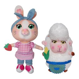 Set 2 jucarii din plus summer 20 cm si betty 17 cm, summer & todd