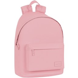 Rucsac safta basic pink, buzunar laptop/tableta, 31x41x16 cm