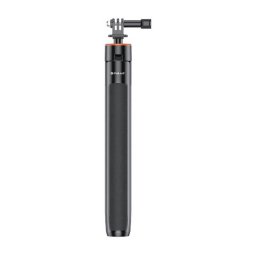 Selfie Stick PULUZ PU731B compatibil cu camere foto/video, 1.4m, Aluminiu, Negru