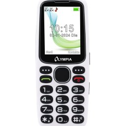 Telefon mobil OLYMPIA Dual Sim 2G Star White