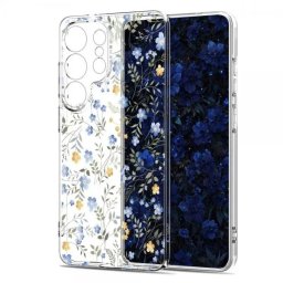 Husa TECH-PROTECT FlexAir Spring Flowers Samsung Galaxy S26 Ultra Transparent